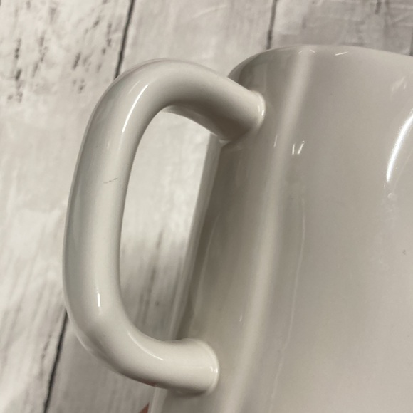 Rae Dunn Jolly Mug Red White - Picture 3 of 7